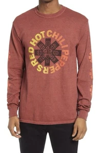 Red Hot Chili Peppers Herren XL Vintage Wash Langarm Grafik Tee T-Shirt - Bild 1 von 6