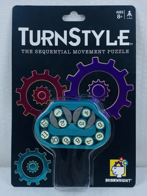 NEW Brainwright Turn Style Sequential Movement Puzzle TurnStyle Brain Teaser Toy - Image 1 of 3