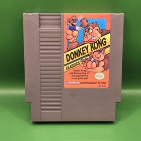 Donkey Kong Classics Nintendo NES solo cartuccia autentica 
