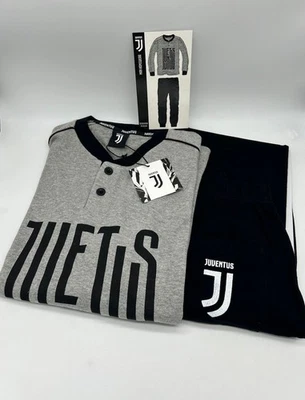 SICEM JUVENTUS PIGIAMA UOMO CALDO COTONE MANICA LUNGA SICEM FC JUVENTUS B2JU14086.030
