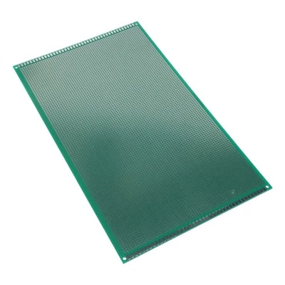 Standard Size PCB Board 30 x 18 cm Green for Soldering Electronic Components - Image 1 of 4