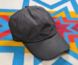 Barbour Mütze aus gewachstem Canvas Blech Dad Cap kariert gefüttert Strapaback Designer  - Bild 1 von 6