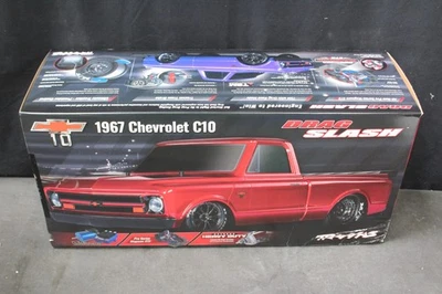 TRAXXAS 94376-74 Drag Slash 1967 CHEVY C10 VXL-3s Brushless 325 - Image 1 of 3