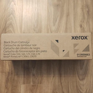 Xerox Color 550 560 570 C60 C70 Black Drum Cartridge 013R00663 New VAT inc - Afbeelding 1 van 7