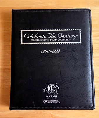 10 MNH U.S. Stamp Sheets with USPS Binder - SC# 3182-3191 Celebrate the Century - Image 1 of 4