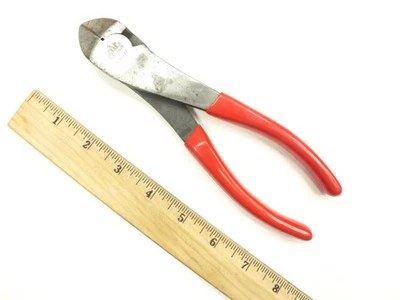 MAC TOOLS 7-3/4" CURVED CUTTING PLIERS P301743 - CUTTERS CUTTER DYKES ANGLE - Image 1 of 4