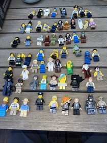 62 Lego Minifig  Piece Lot Minifigures  Batman  Hobbit Etc