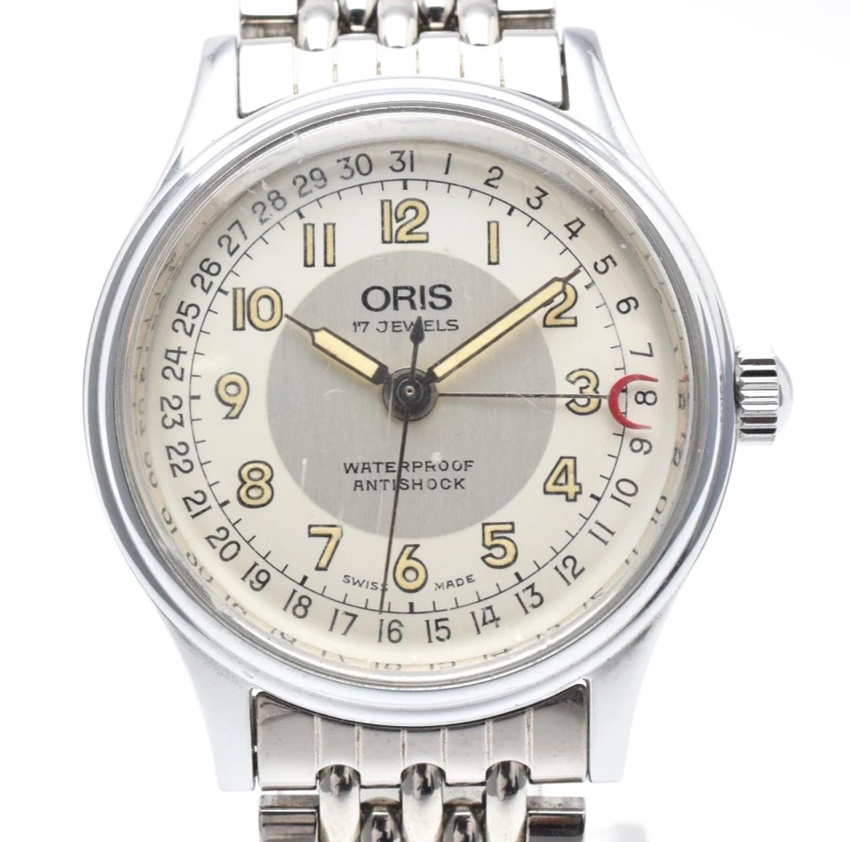 【EXC+5】 ORIS Big Crown 302-7285B Pointer Date Silver Hand Winding Mens Watch - Image 1 of 4