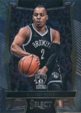 2016-17 Panini Select #7 Randy Foye Brooklyn Nets