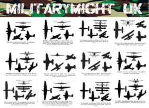 1 /16 - 1/18 SCALE 120mm FIGURES AERIAL RECOGNITION SHEETS SOVIET  AIRFORCE - Picture 1 of 1