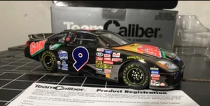 Jeff Burton 1/24 dicast ford brushed crome car - Picture 1 of 9