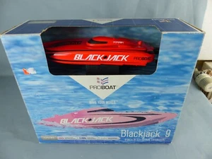 BATEAU RC PROBOAT BLACKJACK 9 testé OK + télécommande - Photo 1/10