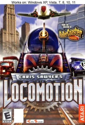 Chris Sawyer's Locomotion PC Game 2004 Atari Windows 10 11 - Image 1 of 2