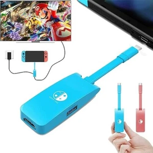 HDMI TV Dock Nintendo Switch Docking Station OLED Replacement Adapter USB 3.0 - Picture 1 of 5
