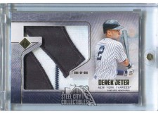 Derek Jeter 2020 Topps Transcendent Captain's Collection Game Used Patch 1/1