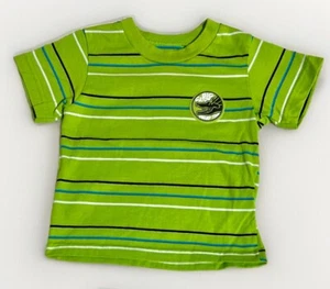 Baby Jungen T-SHIRT gestreift mehrfarbig Big Gator Swamp Tour Gr.12 Monate(A.24) - Bild 1 von 4