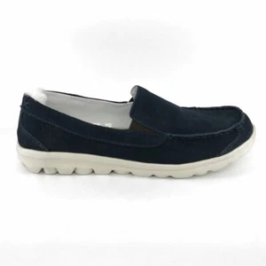 MUBO UGG Spring Style 2325 MEN'S Leather MOCCASIN NAVY Color Navy S 6-11 - Picture 1 of 84