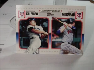2010 Topps Legendary Lineage #LL-40 - Harmon Killebrew / Justin Morneau 10-1266 - Picture 1 of 2