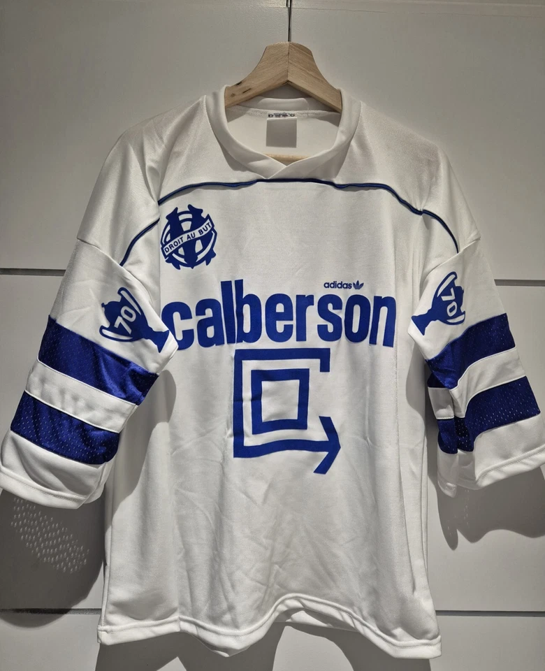 Maillot OM Marseille Giresse Coupe De France Saison 1986-1987 - Photo 1/4