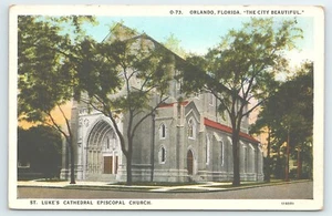 Postal Catedral Lucas Iglesia Episcopal Orlando Florida - Imagen 1 de 3