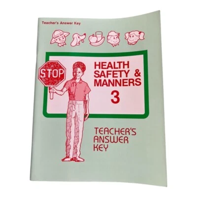 Abeka Health Safety & Manners Teacher Answer Key First 1st Ed Reprint 18627 H415 - Image 1 of 4