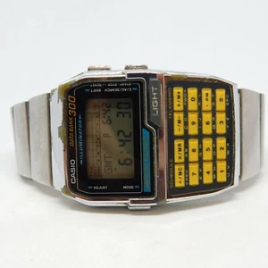 CASIO Illuminator 1478 DBC-3000 Calculator Quartz Men's Watch New Battery - Picture 1 of 5