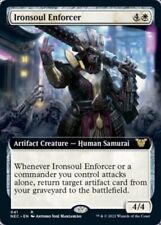Ironsoul Enforcer (Extended Art) [Kamigawa: Neon Dynasty Commander] MTG Near Min