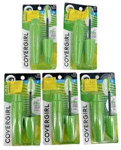 5 Pack CoverGirl LashBlast Clump Crusher Water Resistant Mascara, Black 830, ... - Picture 1 of 2