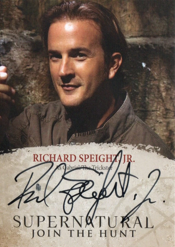 Supernatural Seasons 4-6 Auto Autograph RS Richard Speight, Jr. As Gabriel - Image 1 of 1