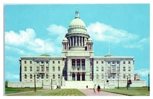 Postal del Capitolio Estatal Providence Rhode Island - Imagen 1 de 2