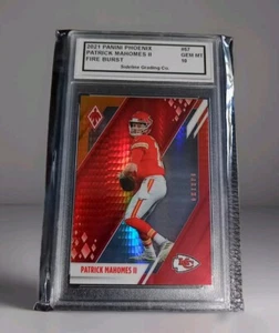 Patrick Mahomes II 2021 Pheonix Fire Burst KC Chiefs #57  GEM MINT 10 🥇🔥 - Picture 1 of 6