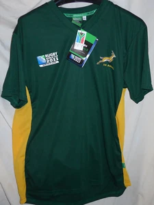 Neu mit Etikett Südafrika 2011 Rugby Union WM Trikot Originals Gr. L Neu mit Etikett - Bild 1 von 3