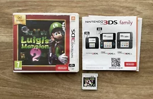Luigi's Mansion 2: Dark Moon (Nintendo 3DS, 2013) TESTED & WORKING - Picture 1 of 1