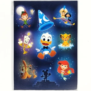 Tarjeta postal Mickey's PhilharMagic Disney WonderGround Gallery Jarrod Maruyama WDW - Imagen 1 de 2
