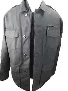 Frame Herren Mantel 2 Lagen Jacke Entenfedern Daunenfutter Schwarz Medium M Neu - Bild 1 von 12