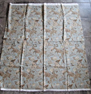 Mill Creek Fabrics Paisley JACOBEAN PRINT Home Decor FABRIC Sage 55" x 2.5 YDS. - Picture 1 of 7