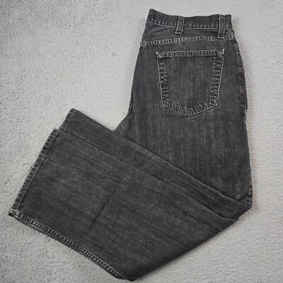 Pantalones de mezclilla Route 66 para hombre 38x30 negros retro grunge patinador aire libre ajustados rectos Foto 1 de 4