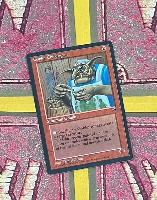 MTG GOBLIN CHIRURGEON (Frazier) Fallen Empire (Wyvern Back) (OldManMTG 010-542) - Image 1 of 4