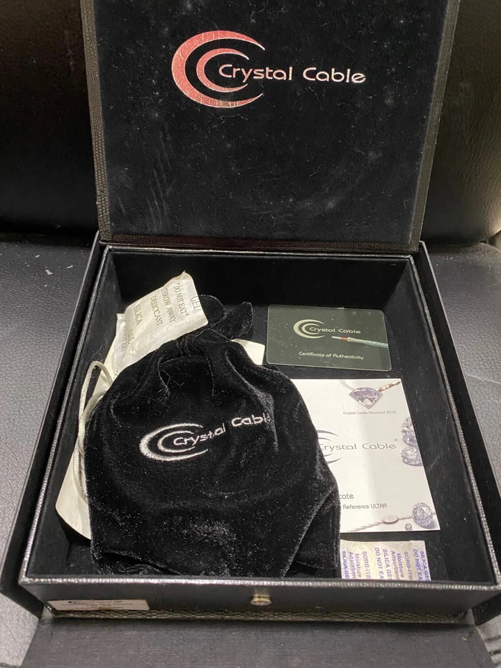 Crystal Cable XLR (Crystal Connect Micro Diamond) Interconnects (Used) - Image 1 of 4