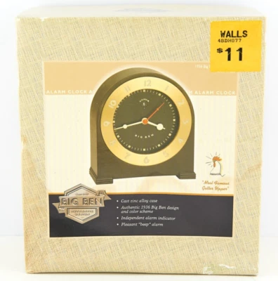 Reproduction Big Ben Battery Alarm Clock - Image 1 of 4