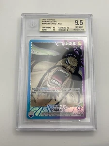 BGS 9.5 - Pre-Errata - Kaido - OP01-061 L Alt Art Leader - One Piece Card Game - Picture 1 of 2