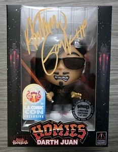 HOMIES BIG HEADZ DARTH JUAN LA COMIC CON 2024 LIMITED EDITION 1 OF 360 SIGNED - Picture 1 of 12