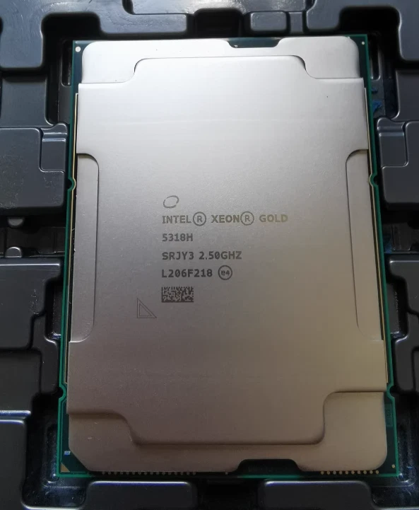 Intel Xeon Gold 5318H 18C 36T 2.5GHz 3.8GHz Socket 4189 DDR4 150W - Image 1 of 1