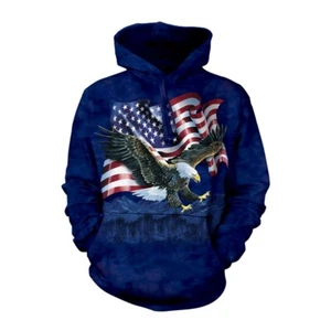 Nuova felpa con cappuccio uomo ""Eagle Talon Flag - Foto 1 di 1