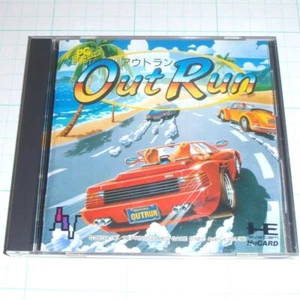USE Out Run Hu Card NEC PC Engine used japan game - Picture 1 of 5