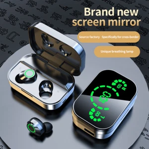 Auriculares Bluetooth 5.1 verdaderos inalámbricos auriculares súper bajos para iPhone 13 - Imagen 1 de 18