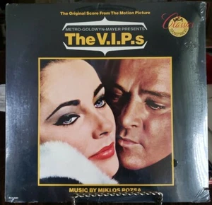 SEALED The V.I.P.s Original Soundtrack 1986 Re-issue Richard Burton Liz Taylor - Picture 1 of 4