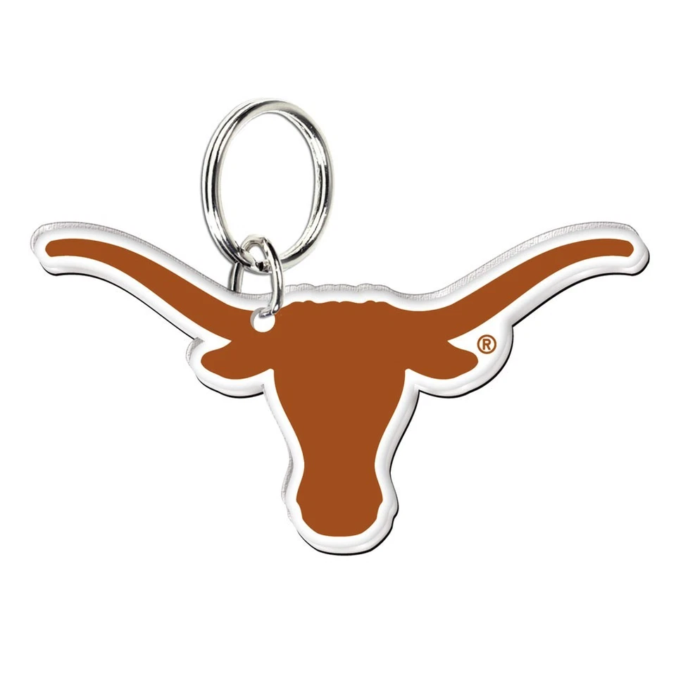 LLAVERO ACRÍLICO PREMIUM TEXAS LONGHORNS NUEVO WINCRAFT 👀 Foto 1 de 1