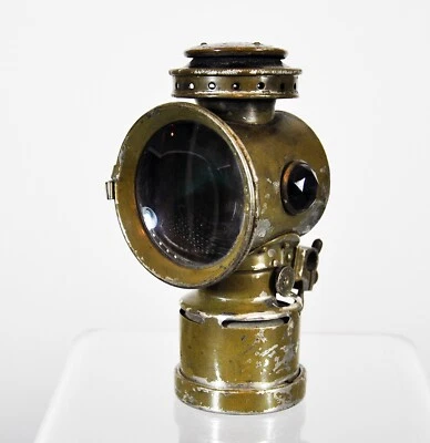 Neverout Kerosene Insulated Bicycle Lantern - Rose Mgr. Philadelphia - Antique - Image 1 of 4