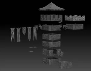 The Watchtower - DND - Dungeons & Dragons - RPG - Pathfinder - Mesa - TTRPG - Imagen 1 de 1
